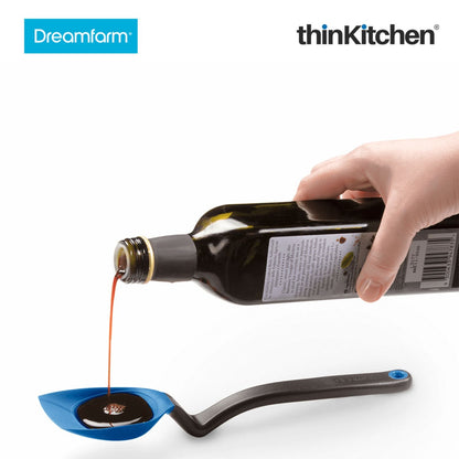 Dreamfarm Stirring Saga: Chopula x Sit-Up Slotted Cooking Spoon Scoop & Straine x Supoon x  Basting Brush with Scoop Reservoir