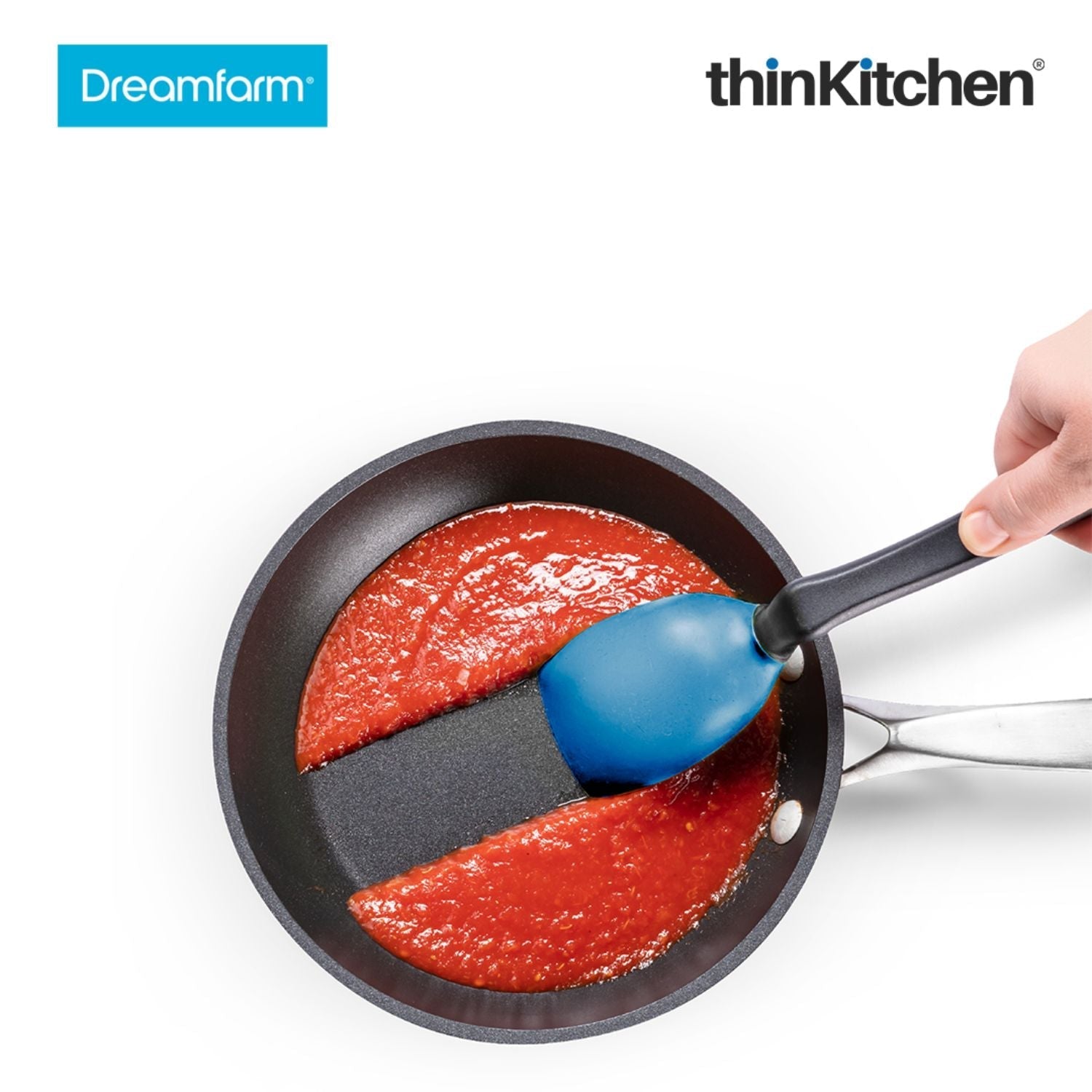 Dreamfarm Stirring Saga: Chopula x Sit-Up Slotted Cooking Spoon Scoop & Straine x Supoon x  Basting Brush with Scoop Reservoir - 11