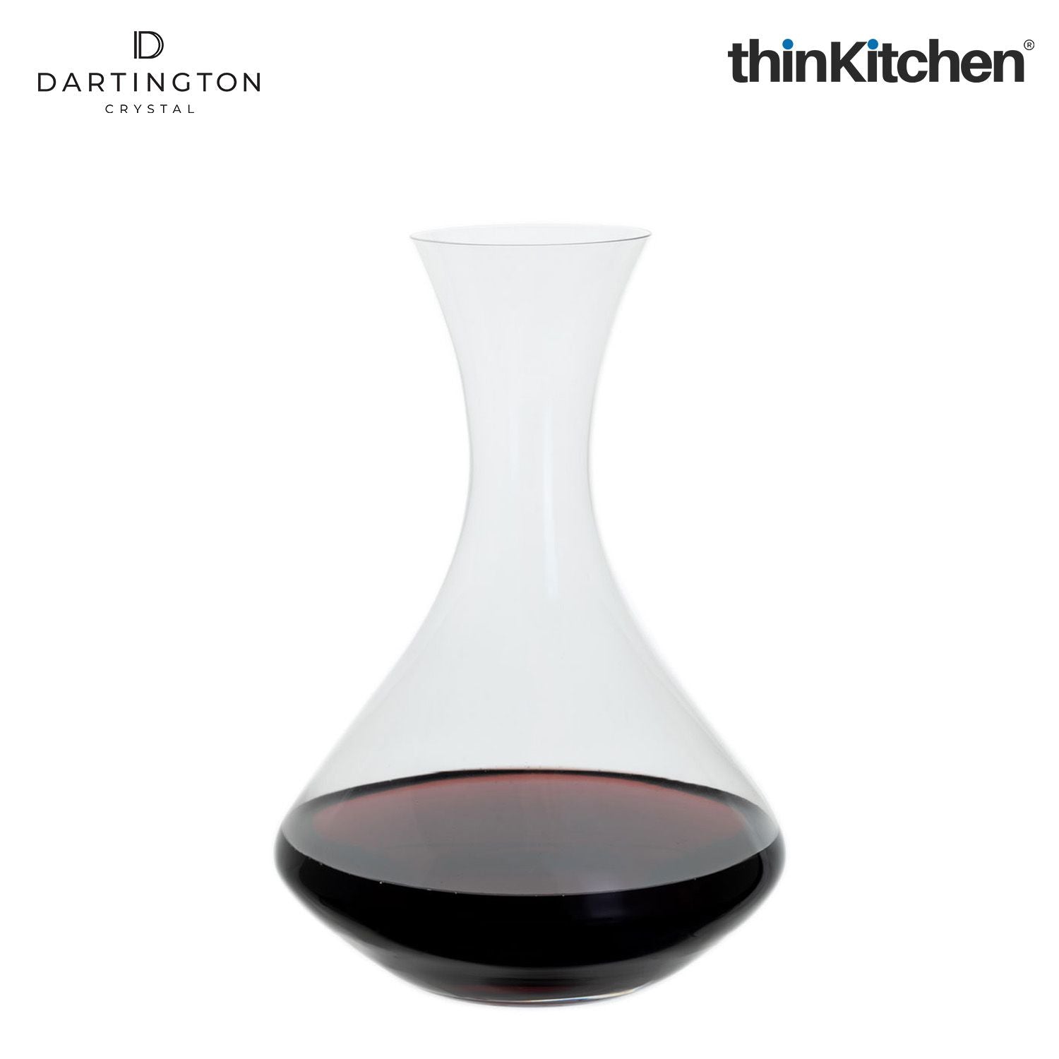 Dartington 1.5L Premium Crystal Wine Decanter, Red Wine Carafe for Serving & Entertaining - 5