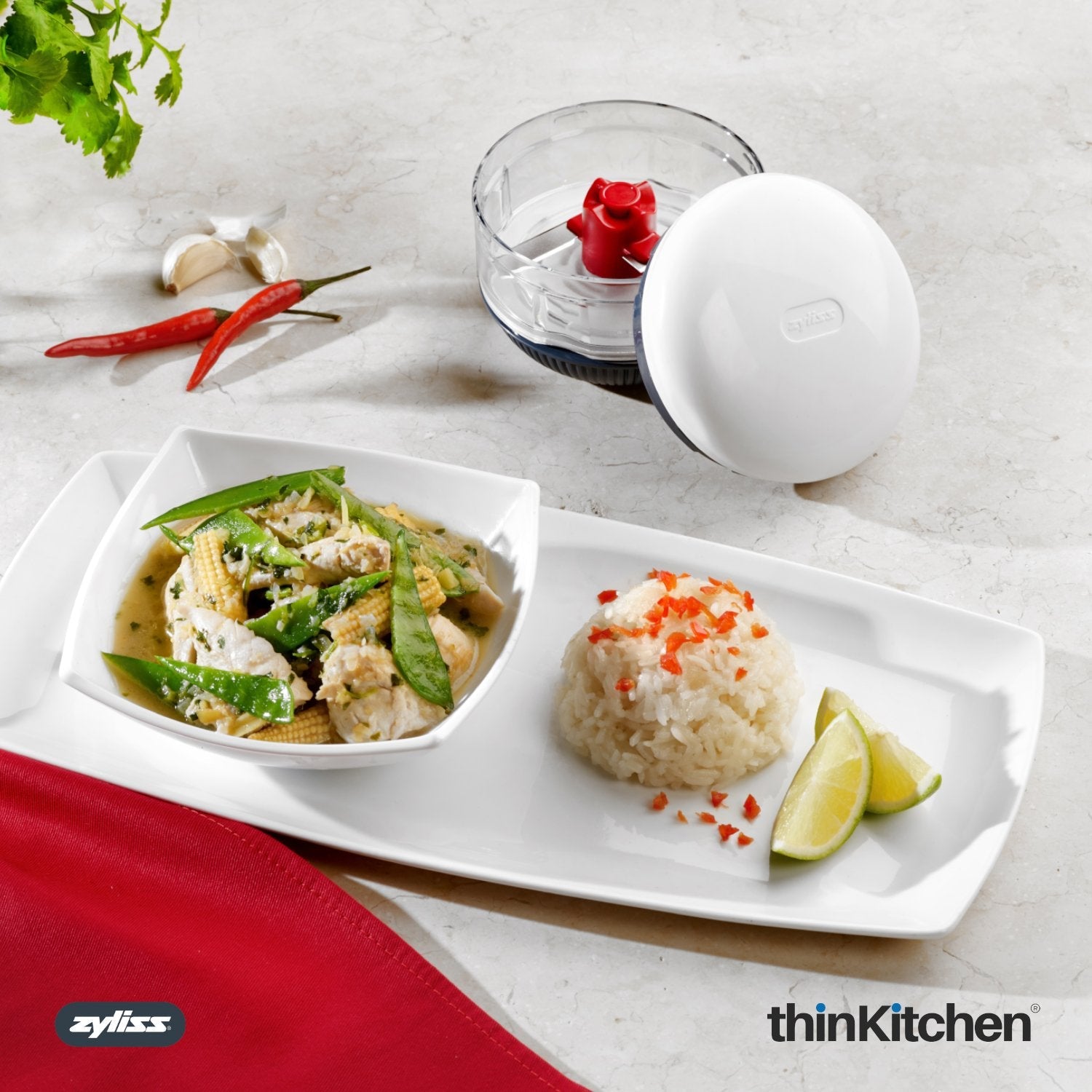 Zyliss Twist Roll Mini Chopper - 2