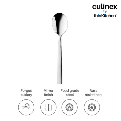 Culinex by thinKitchen|Essen Stainless Steel Coffee Spoon,  Set of 6