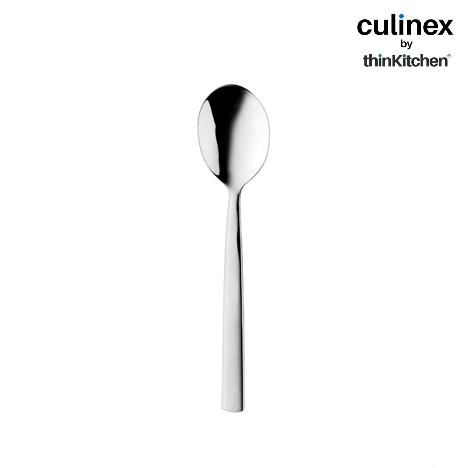 Culinex by thinKitchen|Essen Stainless Steel Dinner Spoon,  Set of 6 - 2