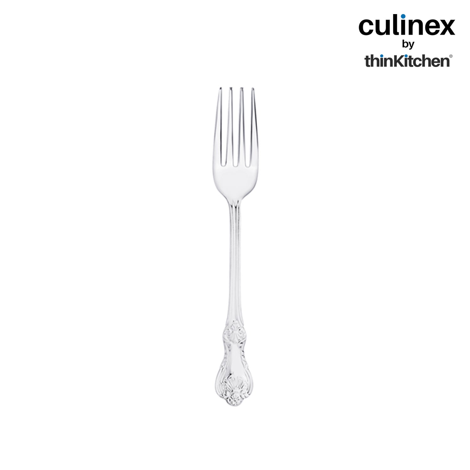 Culinex by thinKitchen|Fest 18/8 Stainless Steel Dessert Fork,  Set of 6 - 2