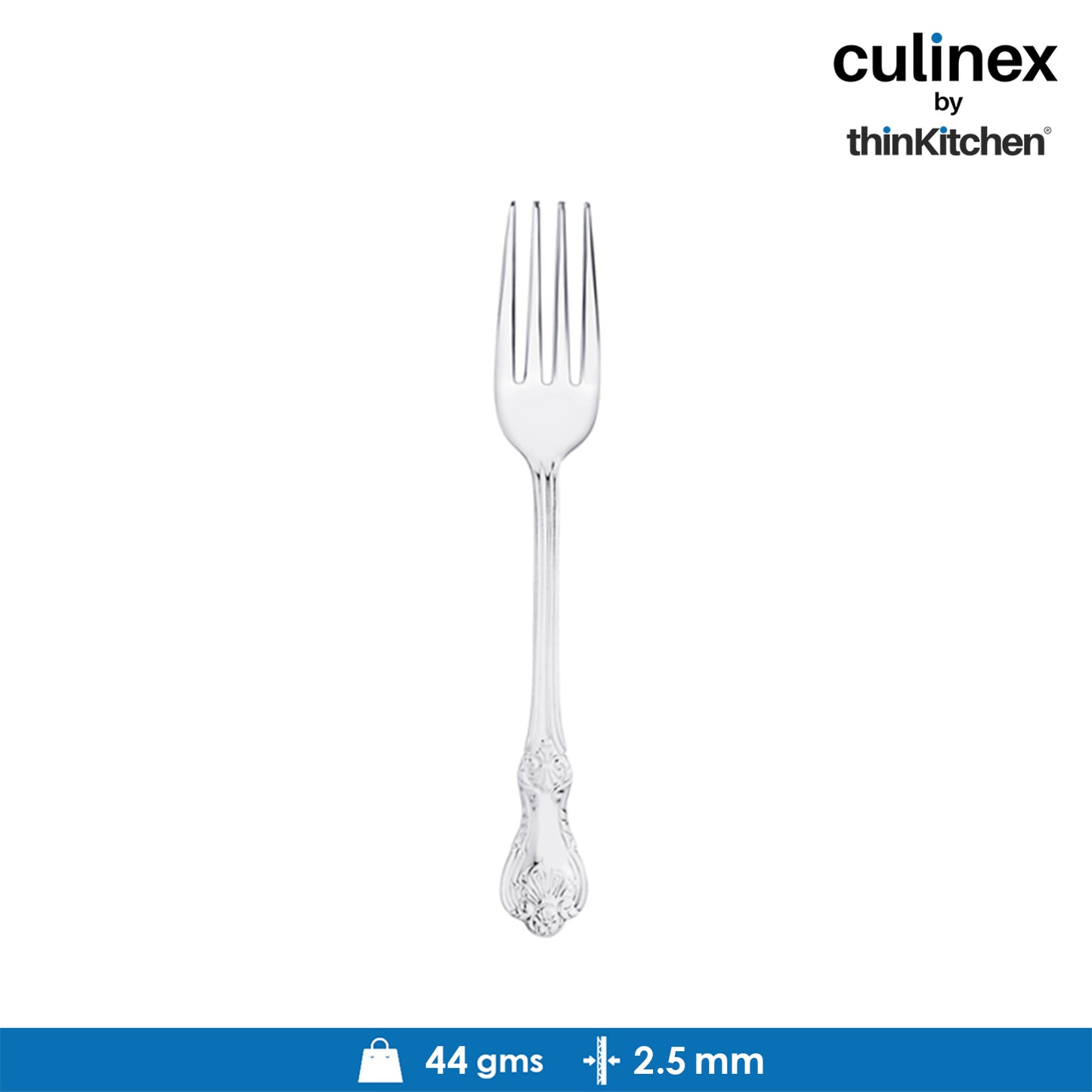 Culinex by thinKitchen|Fest 18/8 Stainless Steel Table Fork,  Set of 6