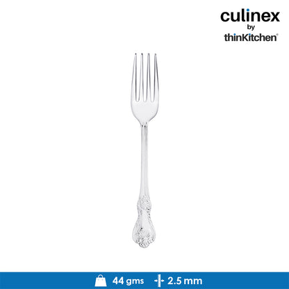 Culinex by thinKitchen|Fest 18/8 Stainless Steel Table Fork,  Set of 6
