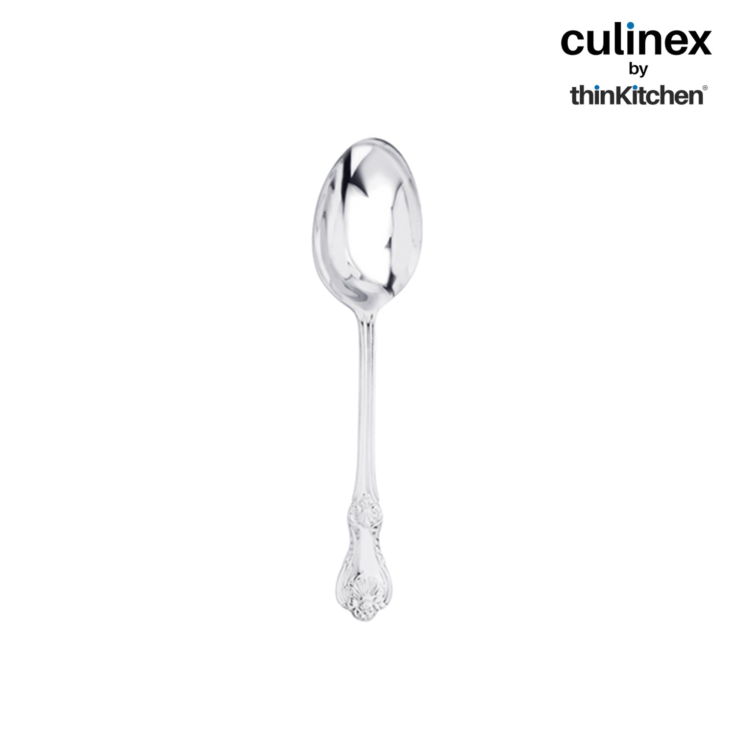 Culinex by thinKitchen|Fest 18/8 Stainless Steel Table Spoon,  Set of 6 - 2