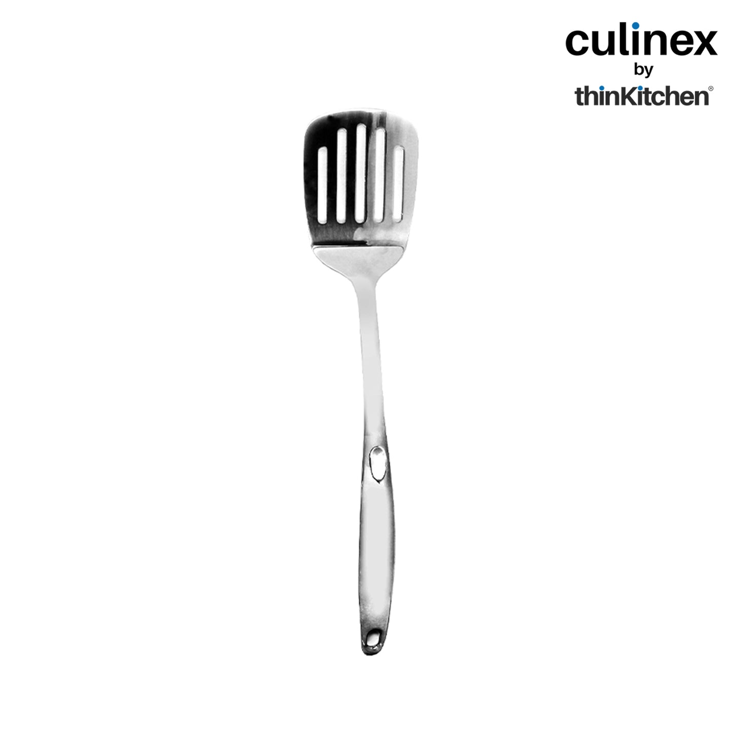Culinex by thinKitchen| Harmony 18/8 Stainless Steel Hollow Handle Slotted Turner,