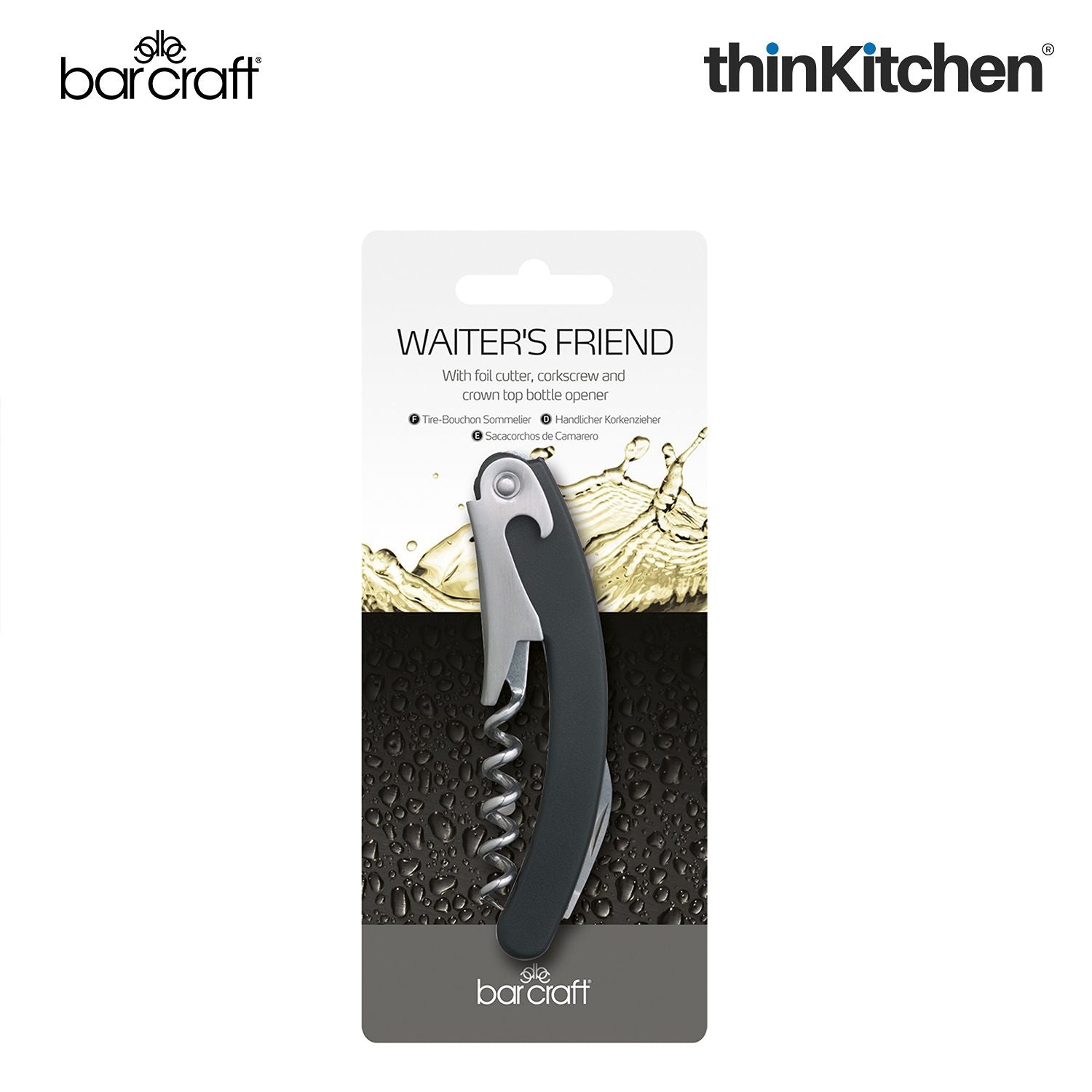 BarCraft Waiter's Friend Corkscrew - 5