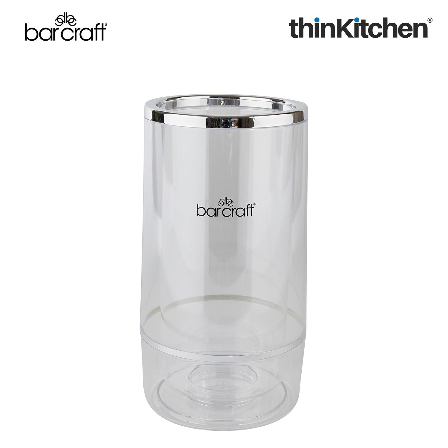 BarCraft Acrylic Double Walled Wine Cooler - 9