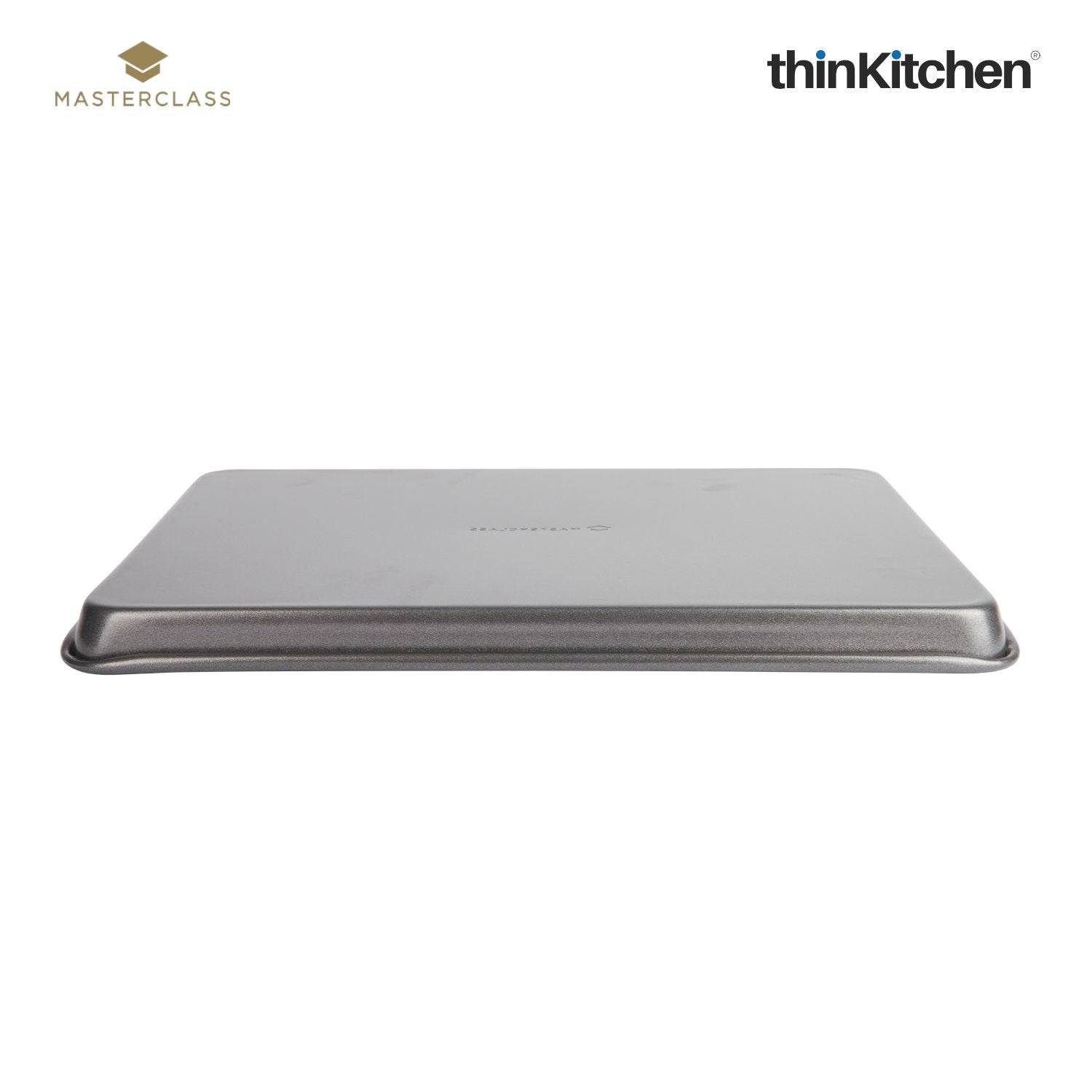 Masterclass Baker's Combo: Non-Stick 2-in-1 Divided Crisping Tray / Ridged Baking Tray x Double Layered Baking Sheet - 12