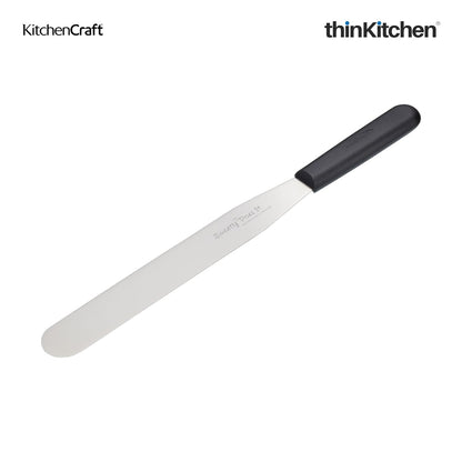 KitchenCraft Non-Stick 20cm and 23cm Spring Form Pans x Tempered Stainless Steel Large Palette Knife combo set