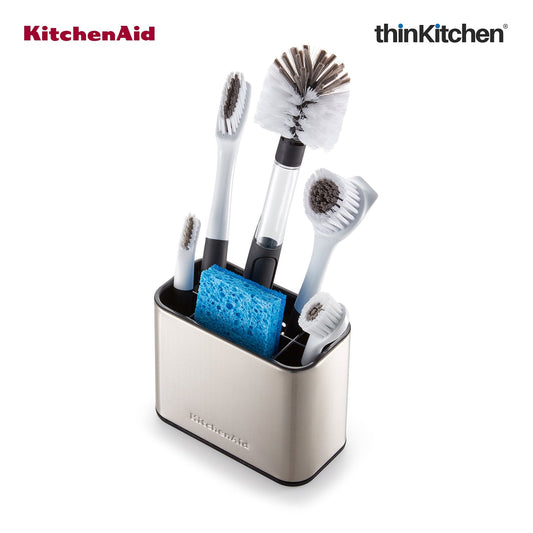 KitchenAid Stainless Steel Sink Brush Caddy