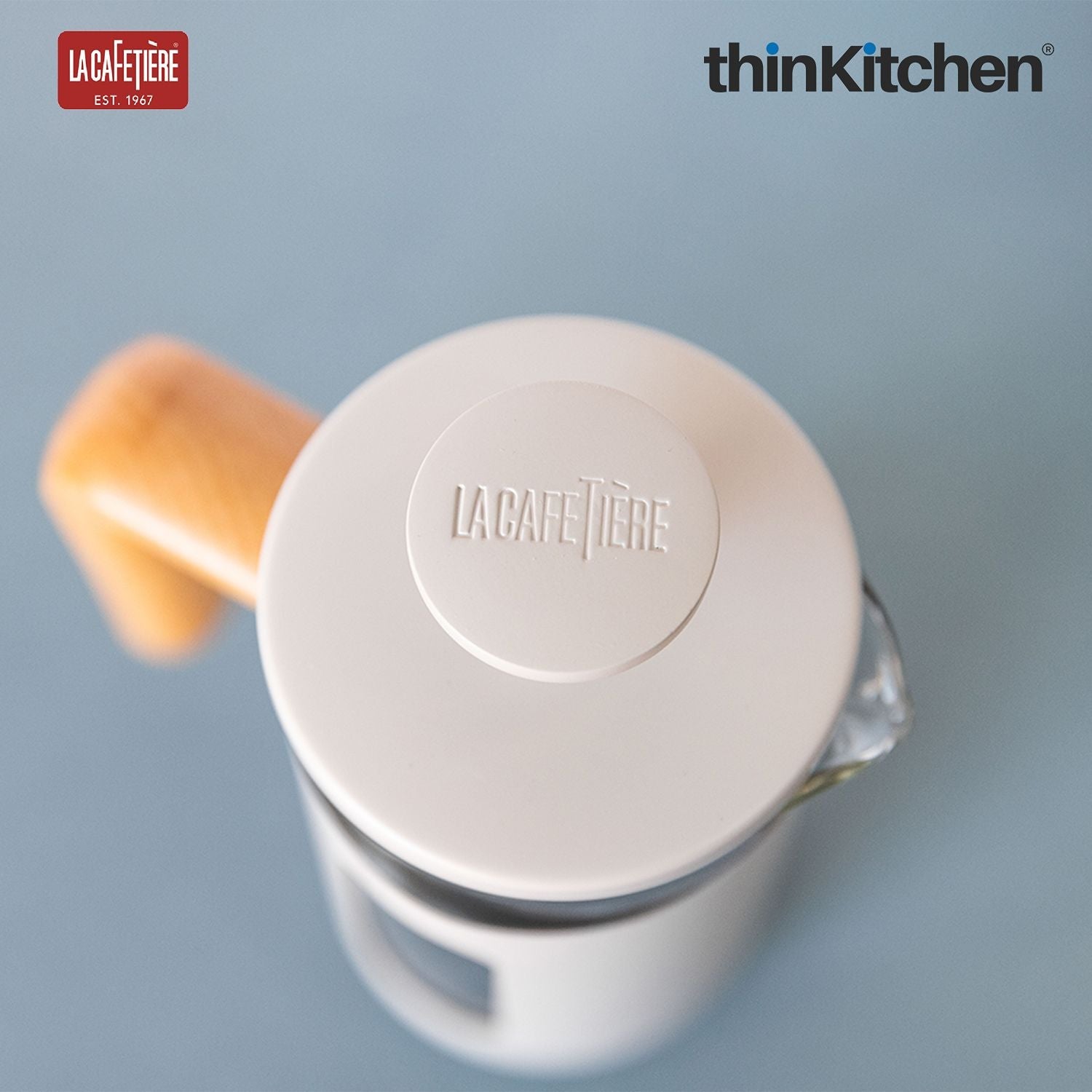 La Cafetiere Pisa Glass Cafetiere with Stainless Steel Frame - 5