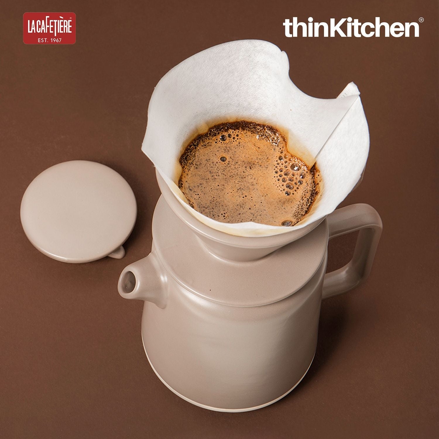 La Cafetiere Bleached Coffee Filter Papers - 1