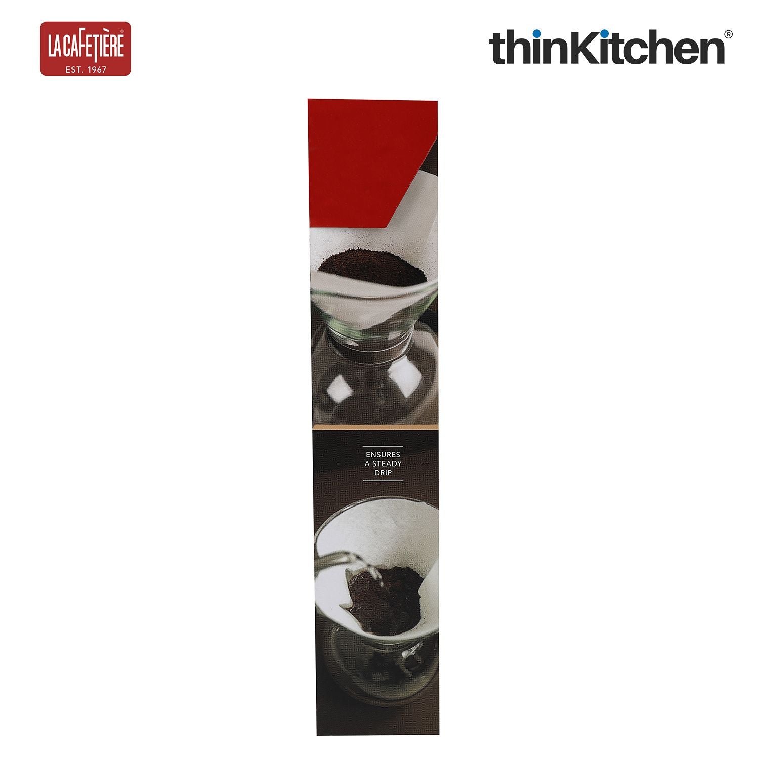 La Cafetiere Bleached Coffee Filter Papers - 3