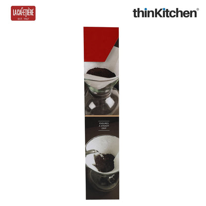 La Cafetiere Bleached Coffee Filter Papers