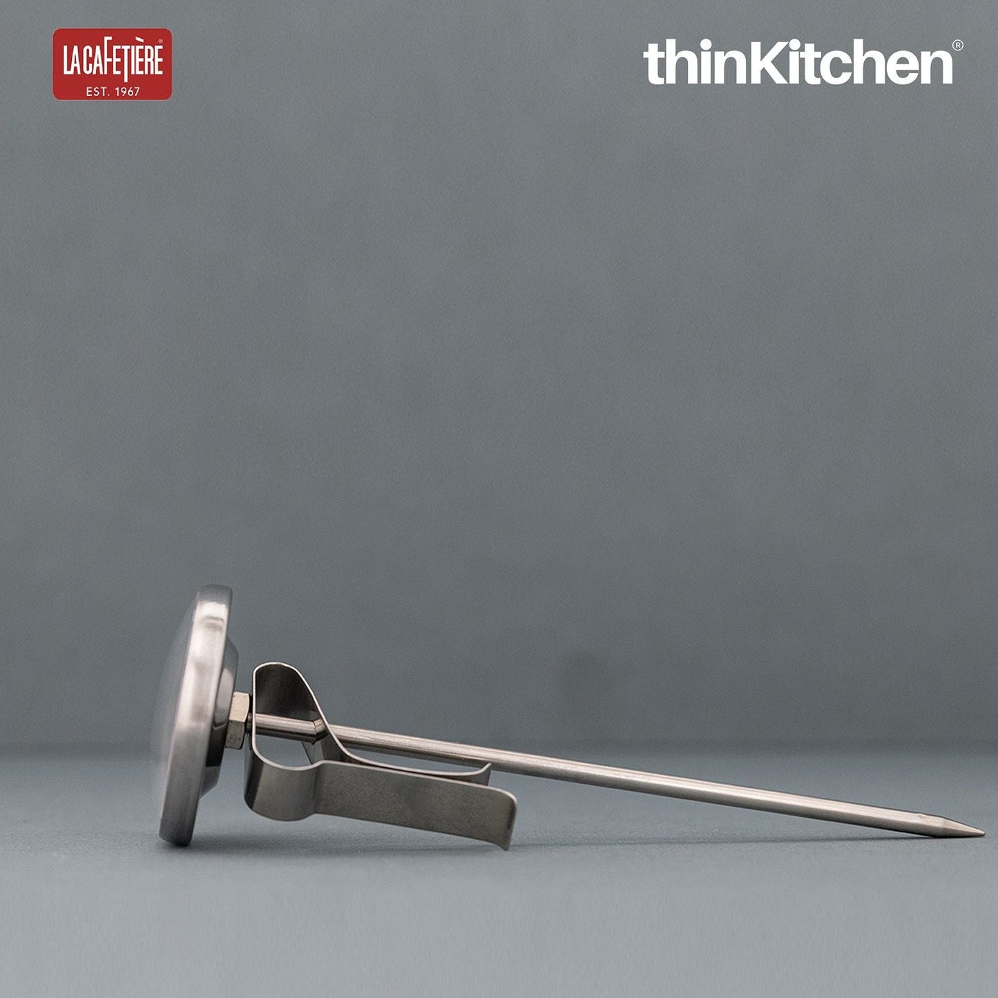 La Cafetiere Stainless Steel Milk Thermometer