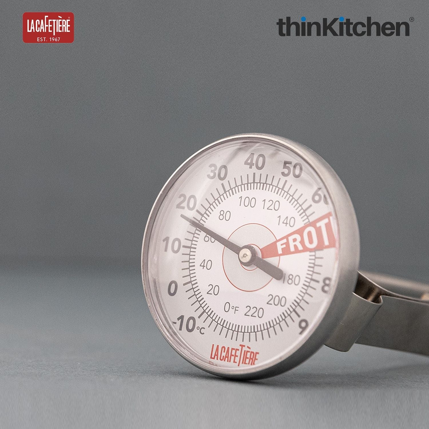 La Cafetiere Stainless Steel Milk Thermometer - 3