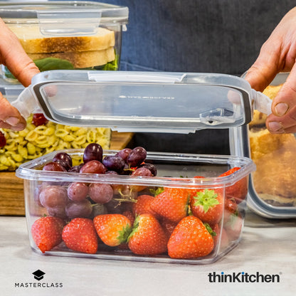 MasterClass Recycled Eco Snap Food Storage Container (Square x Rectangle)