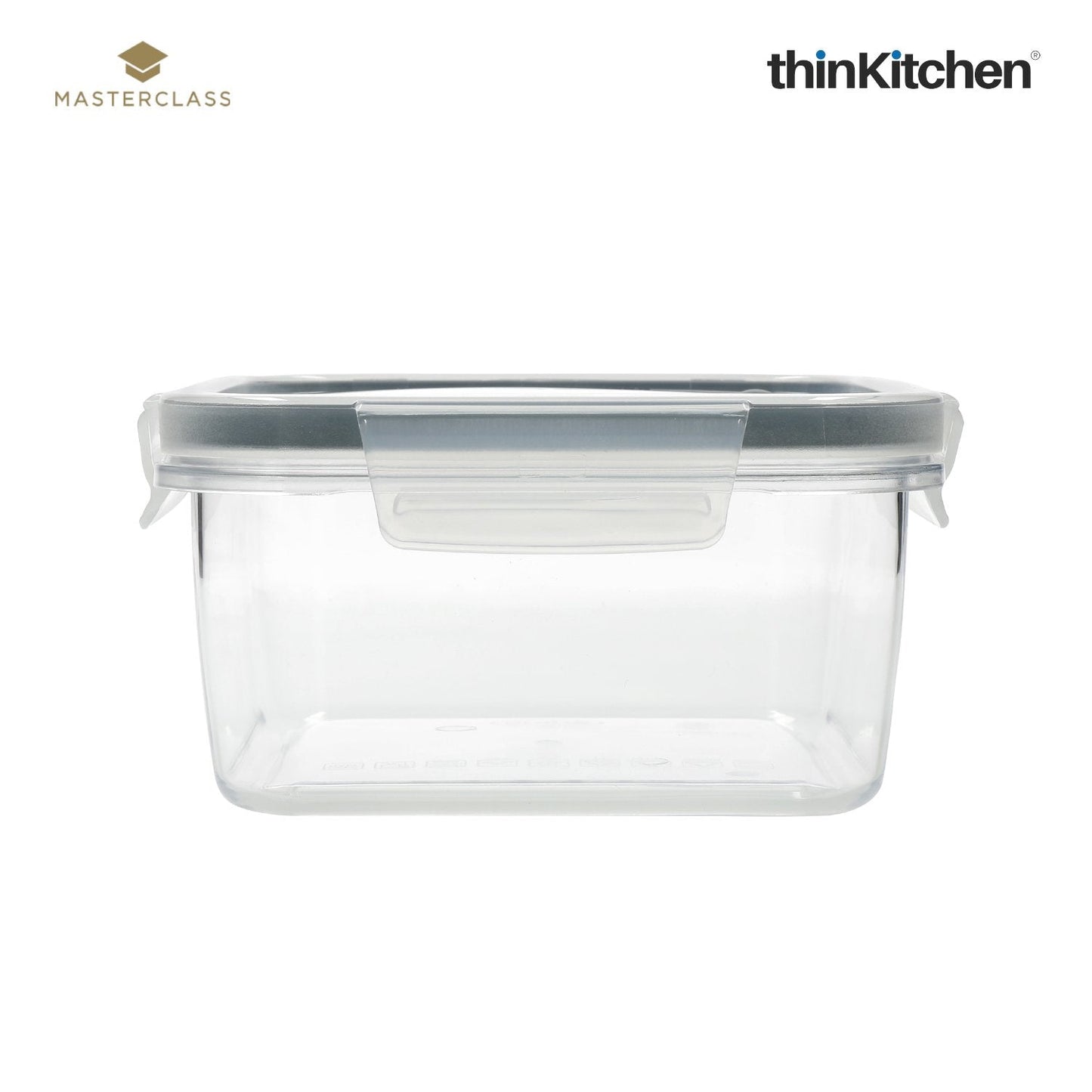 MasterClass Recycled Eco Snap Food Storage Container (Square x Rectangle)