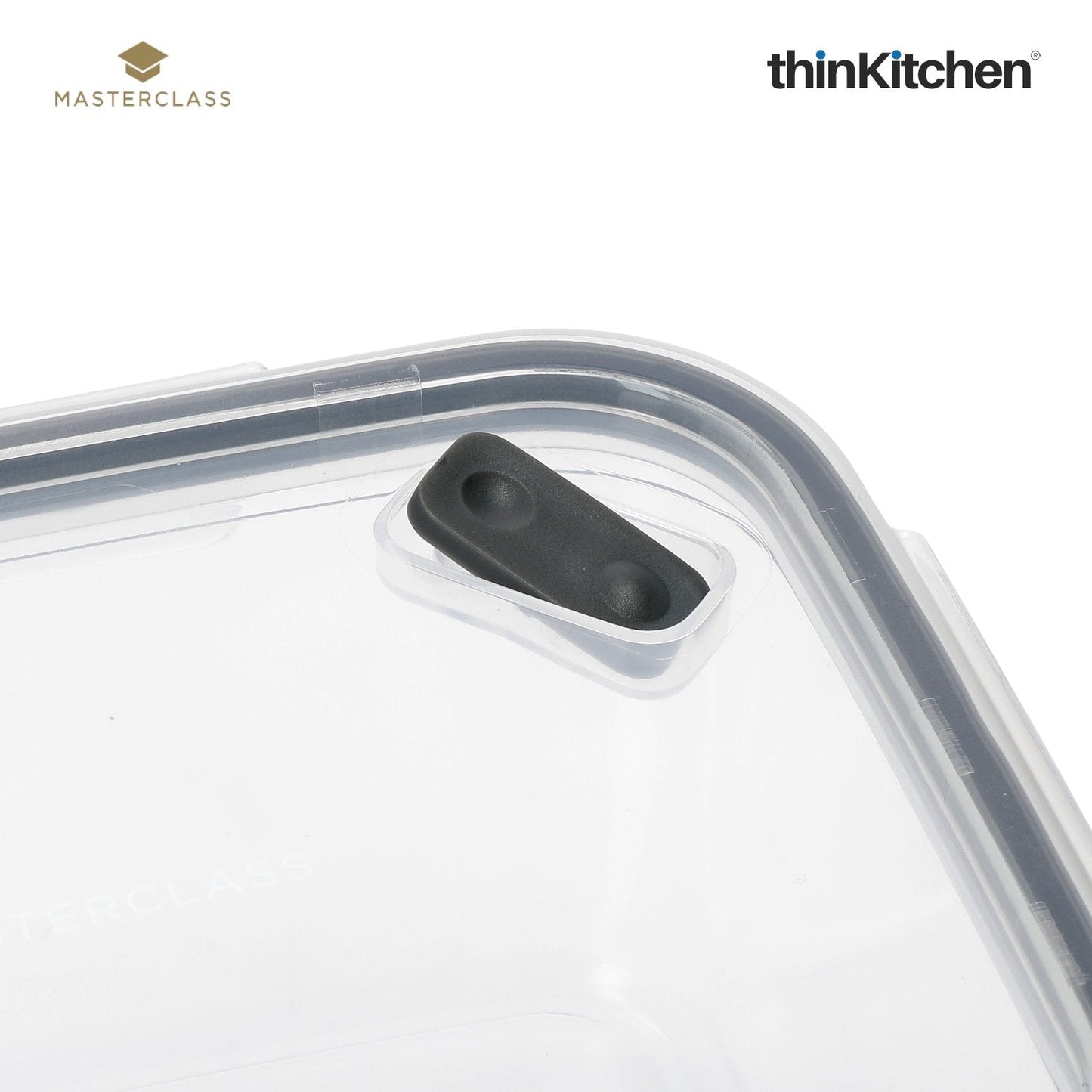 MasterClass Recycled Eco Snap Food Storage Container (Sq. x Rect.)