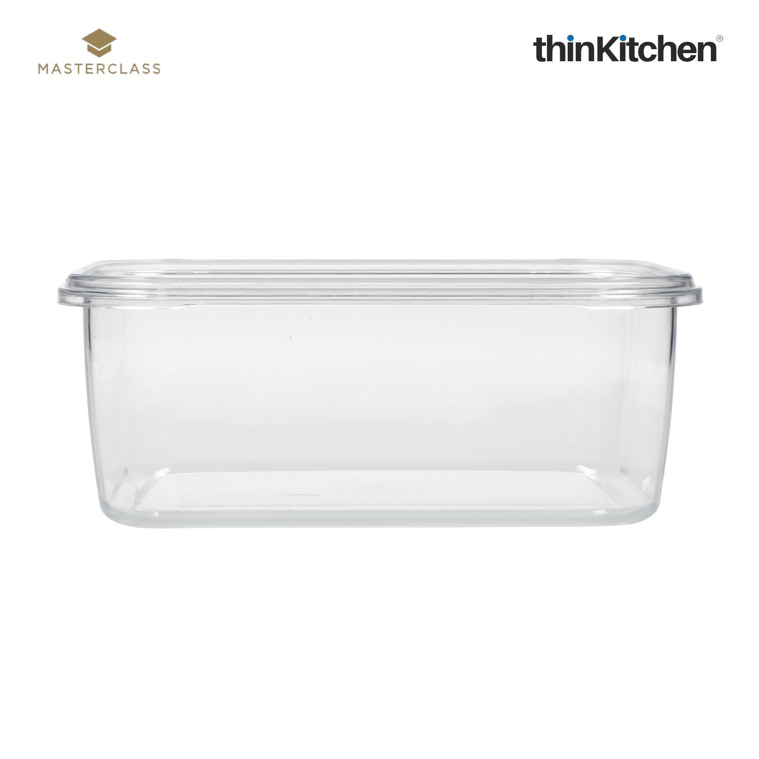 MasterClass Recycled Eco Snap Food Storage Container (Sq. x Rect.) - 13
