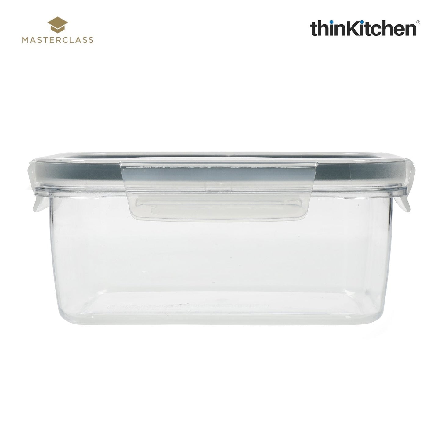 MasterClass Recycled Eco Snap Food Storage Container (Sq. x Rect.)