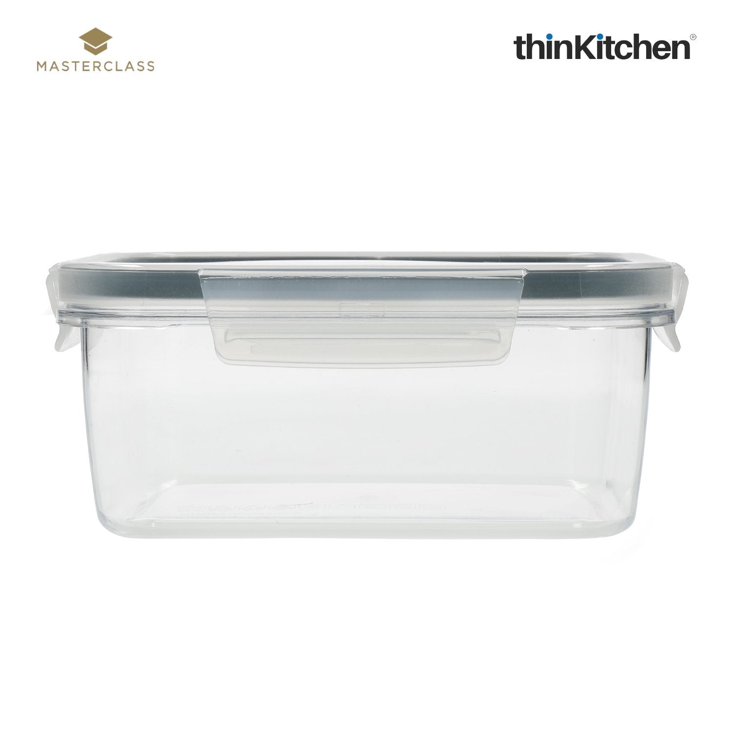 MasterClass Recycled Eco Snap Food Storage Container (Sq. x Rect.) - 14