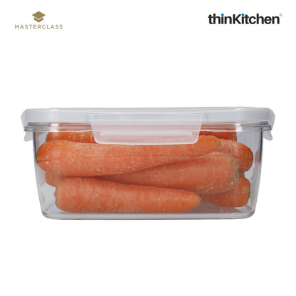 MasterClass Recycled Eco Snap Food Storage Container (Sq. x Rect.)