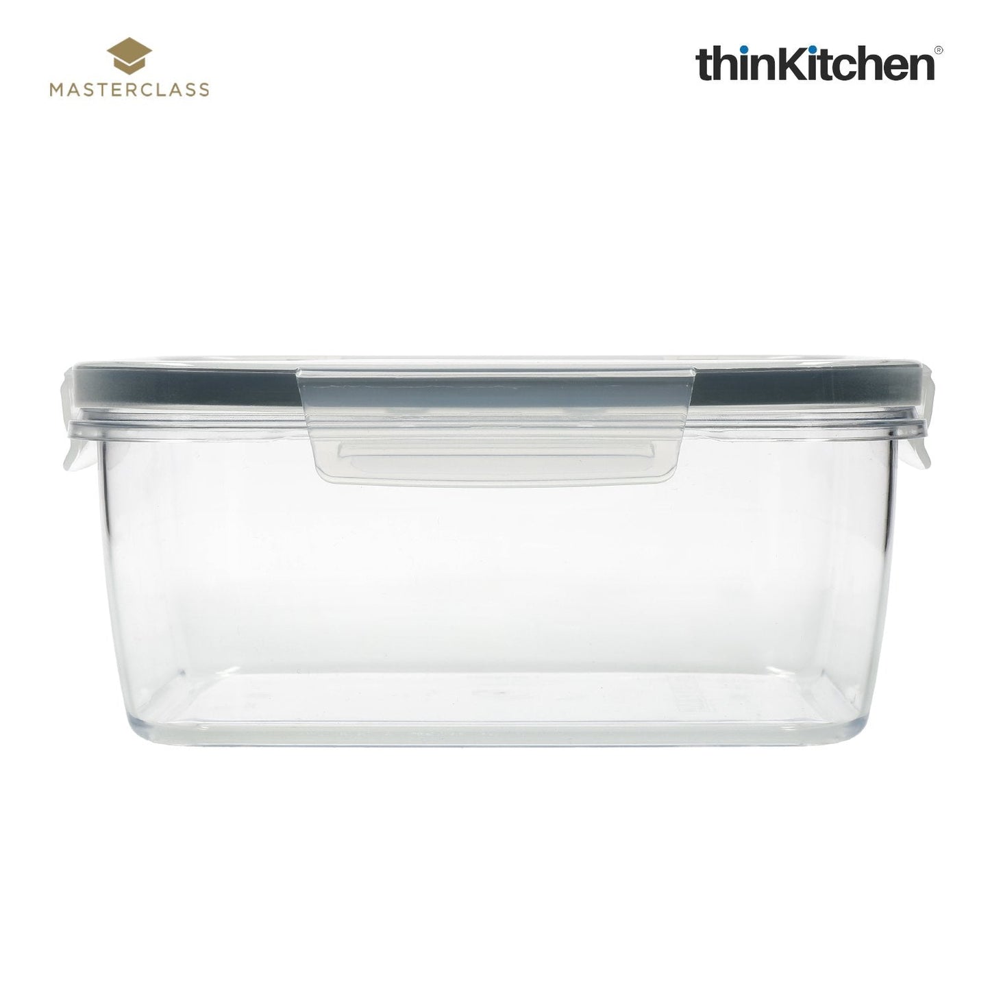 MasterClass Recycled Eco Snap Food Storage Container (Sq. x Rect.)