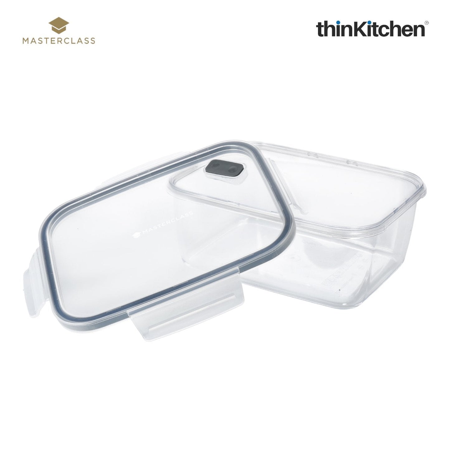 MasterClass Recycled Eco Snap Food Storage Container (Sq. x Rect.)