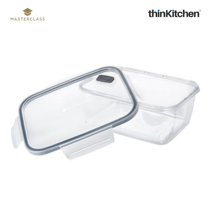 MasterClass Recycled Eco Snap Food Storage Container (Sq. x Rect.)