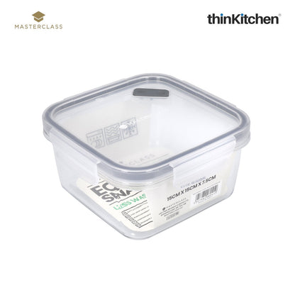 MasterClass Recycled Eco Snap Food Storage Container (Square x Rectangle)