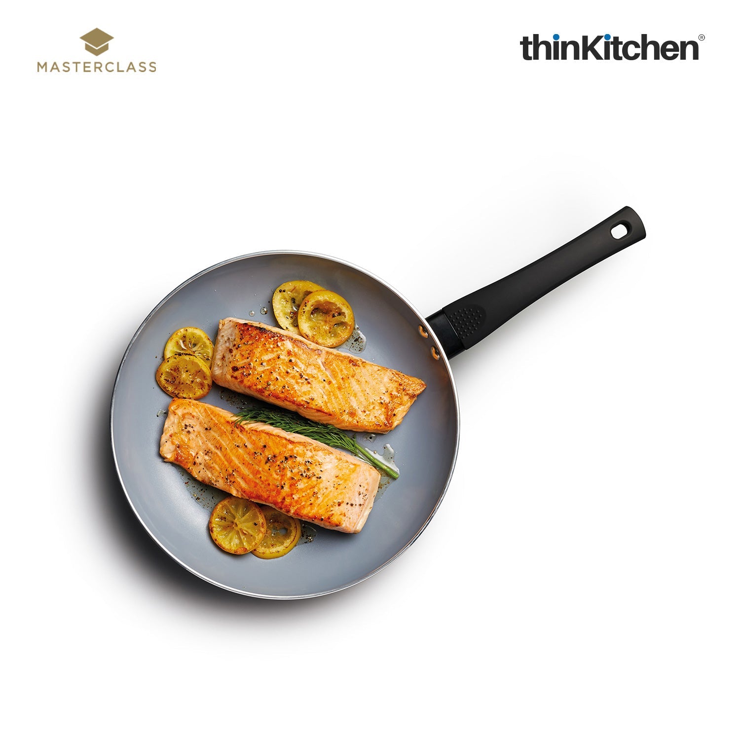 Masterclass Masterclass Induction Cookware Masterclass Ceramic Non-Stick Eco Frypan, 26Cm, Sleeved - 2