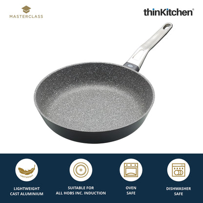 Masterclass Masterclass Cast Aluminium Cookware Masterclass Cast Aluminium Shallow Casserole Dish, 28Cm/4 Litre, Gift Boxed
