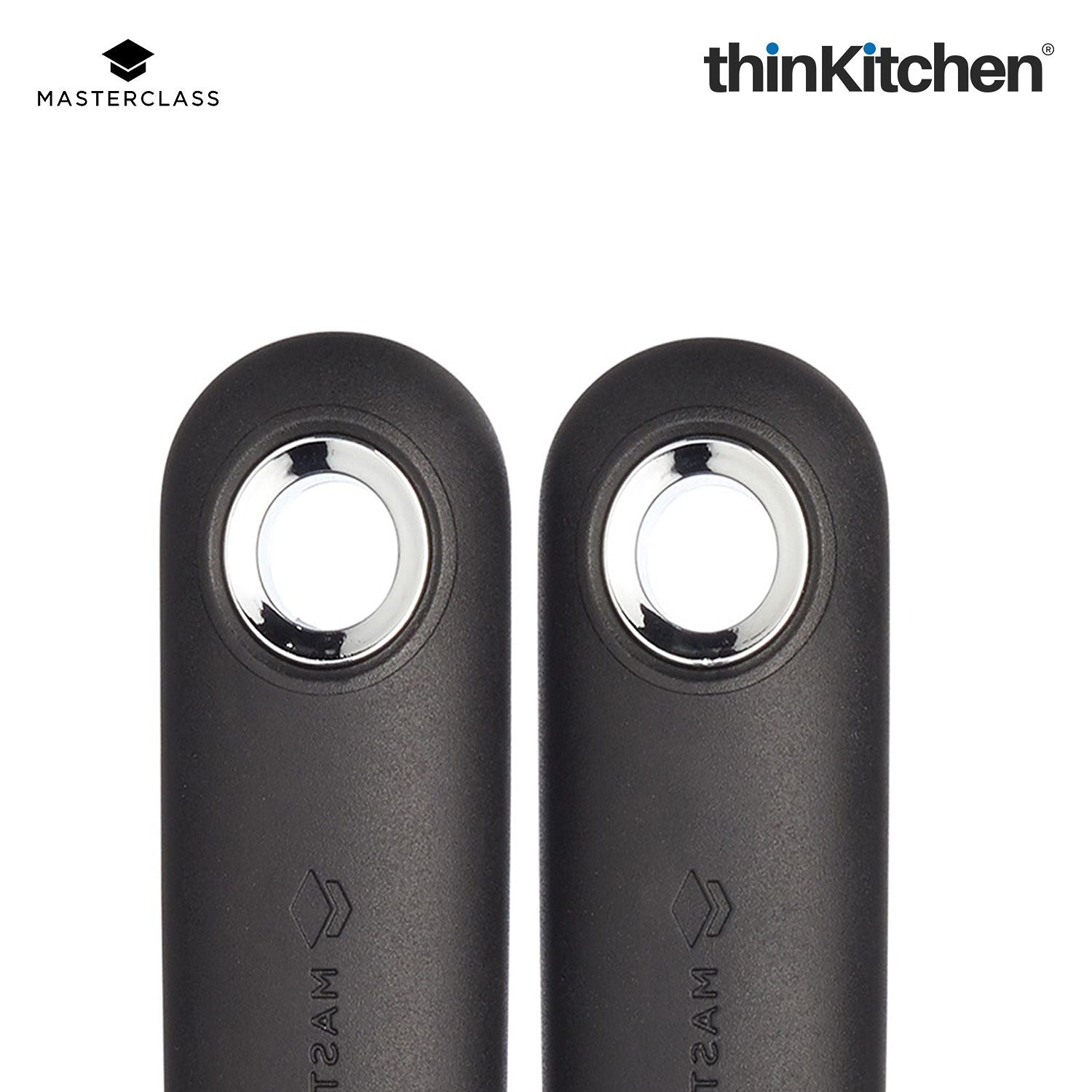 MasterClass Soft Grip Stainless Steel Garlic Press - 1