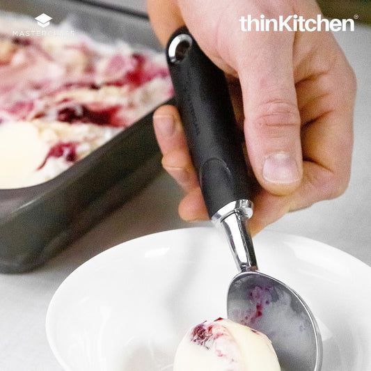 MasterClass Soft Grip Stainless Steel Ice Cream Scoop