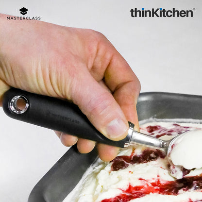 MasterClass Soft Grip Stainless Steel Ice Cream Scoop