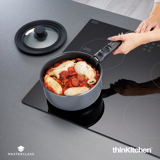 Masterclass Smart Space Non Stick Saucepan Set