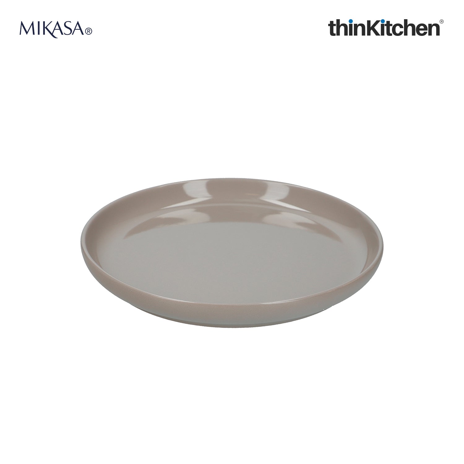 Mikasa Serenity Harmony Set: Ceramic 24.5cm Dinner Plate x 15cm Ceramic Bowl, Pink - 4