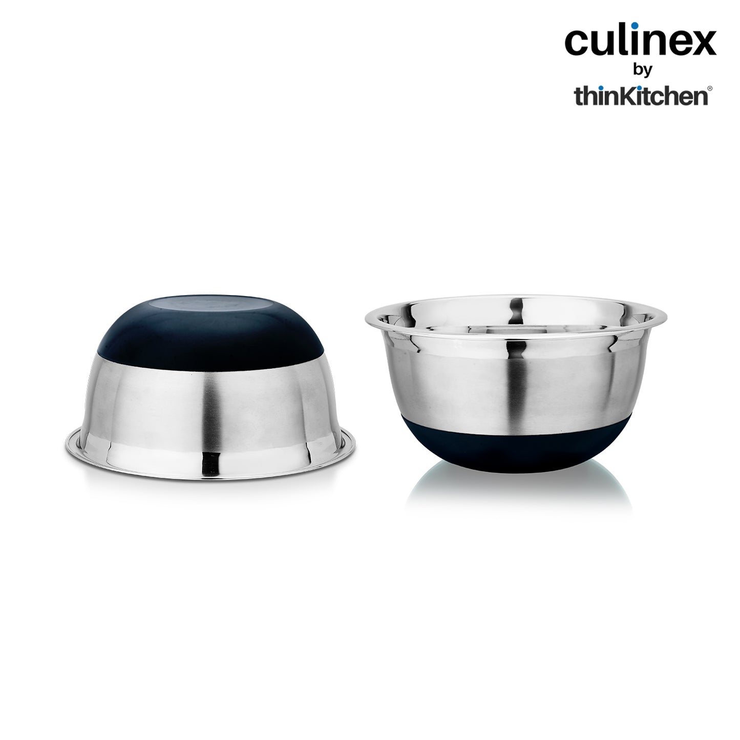 Culinex by thinKitchen| 18/8 Stainless Steel 2.5 QT Mixing Bowl