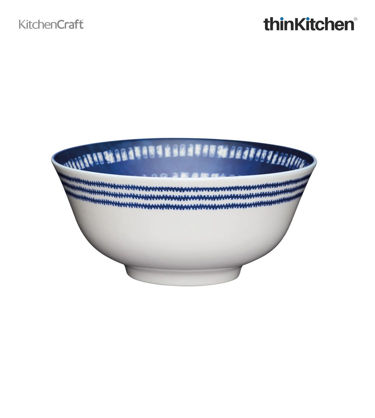 Kitchencraft Greek Style Ceramic Bowl Set - 3