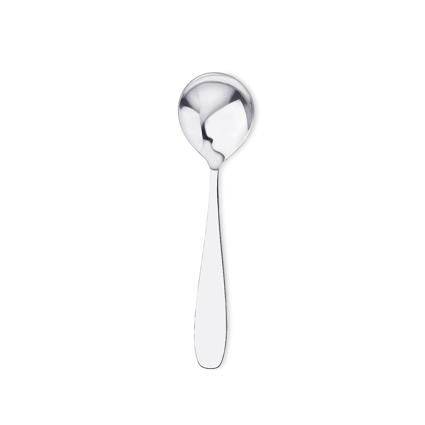 Deluxe Oval Spoon | SS 430 Stainless Steel, 241mm | Dishwasher Safe, Recyclable, Set of 2