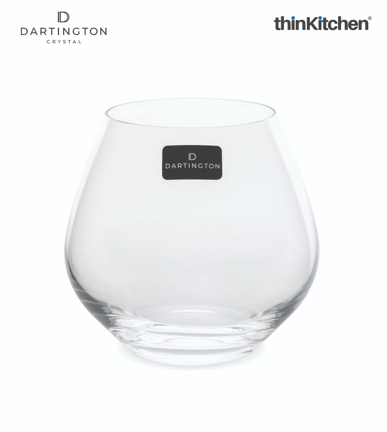 Dartington Origin Stemless Gin & Tonic Glasses set of 4 - 4