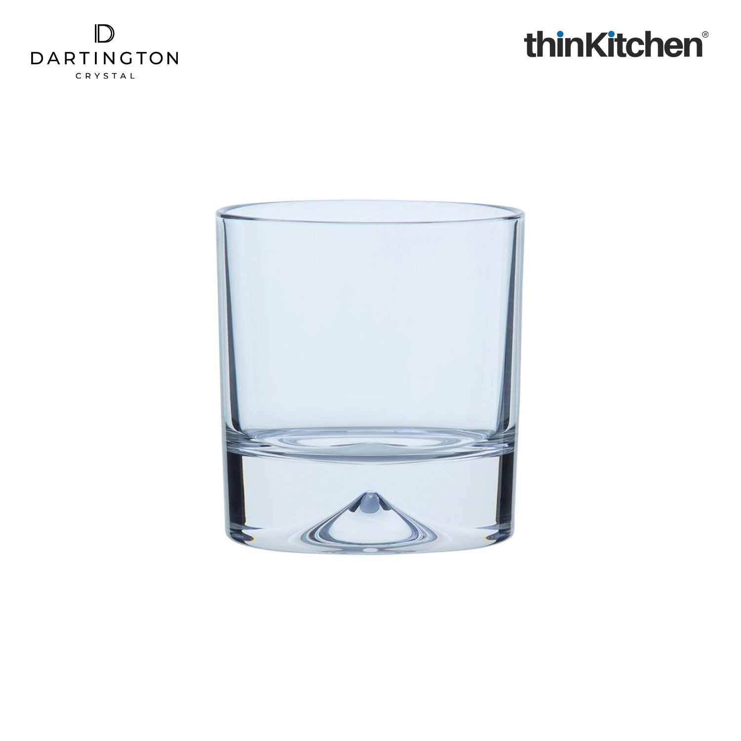 Dartington Dimple Double Old Fashioned Whiskey Glass Tumblers – Set of 2, 285ml - 4