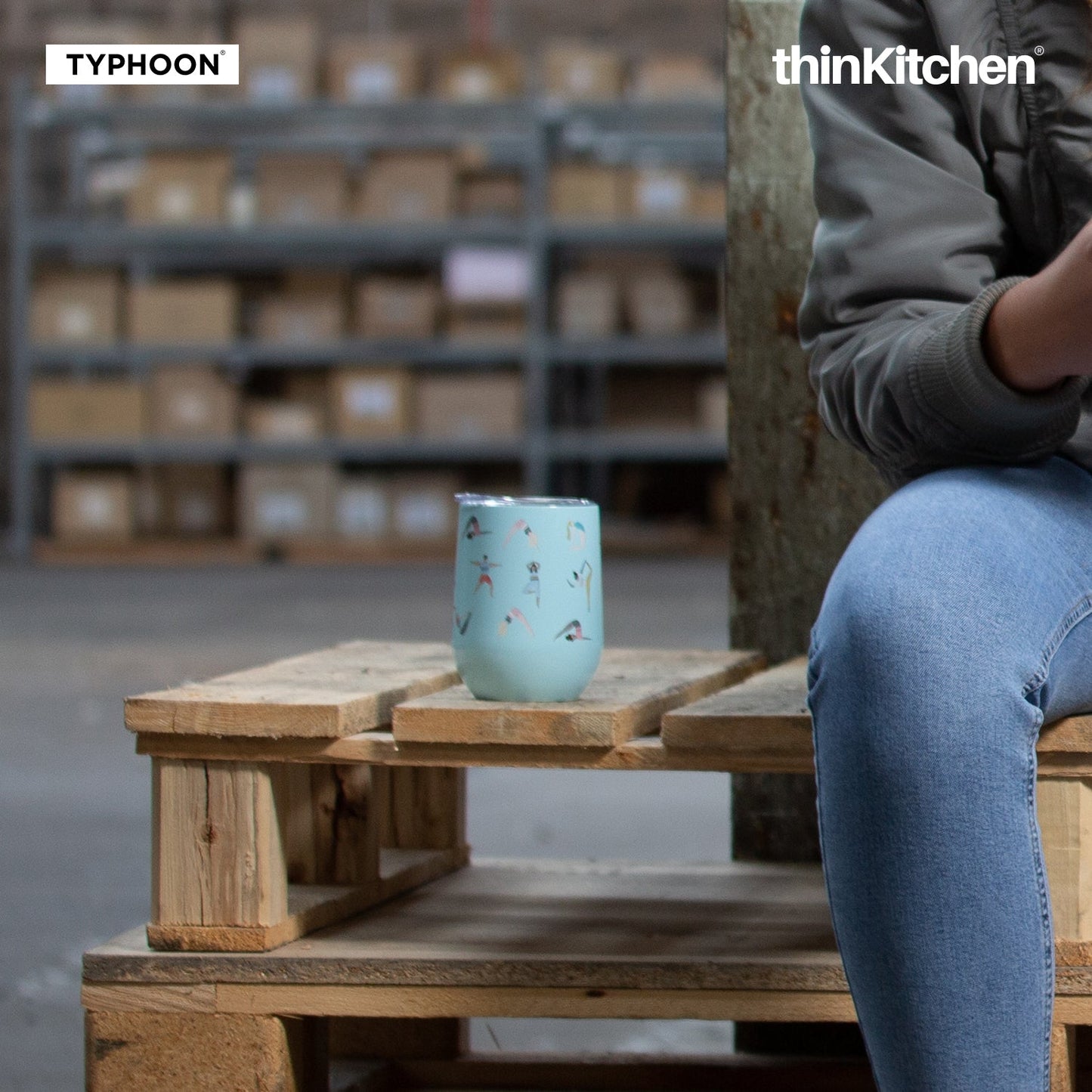 Typhoon Pure Active Tumbler Blue 350ml