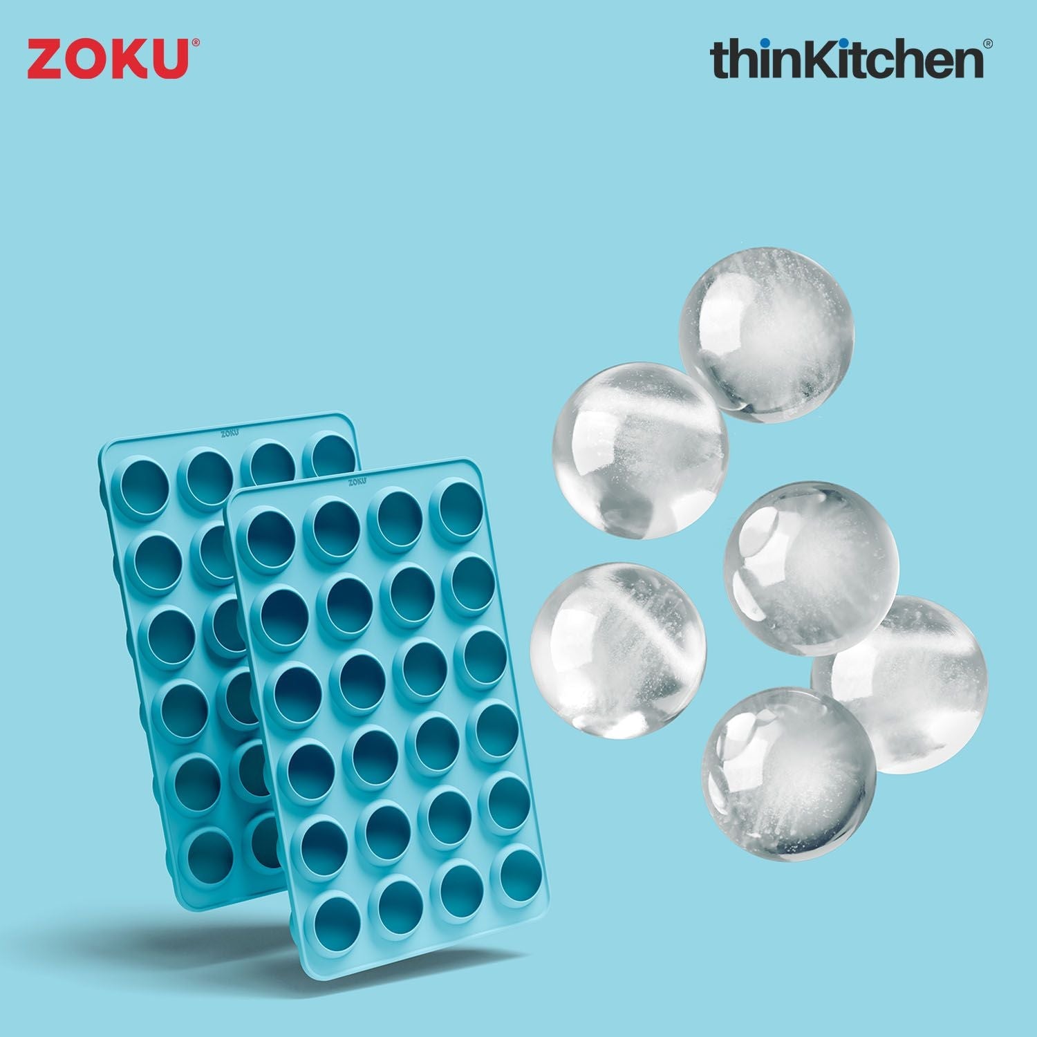 Mini Spheres Ice Trays set/2 - 1