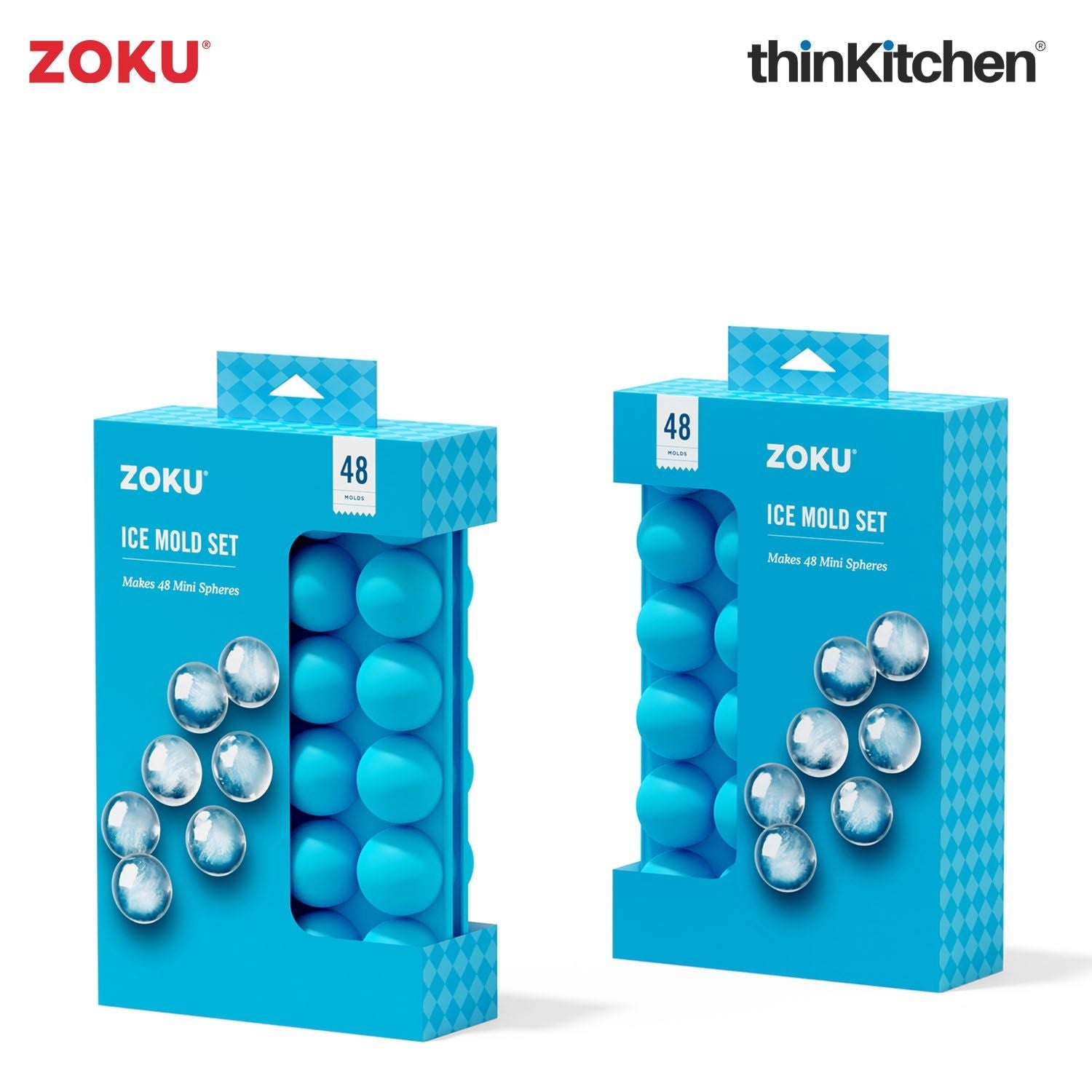 Mini Spheres Ice Trays set/2 - 3