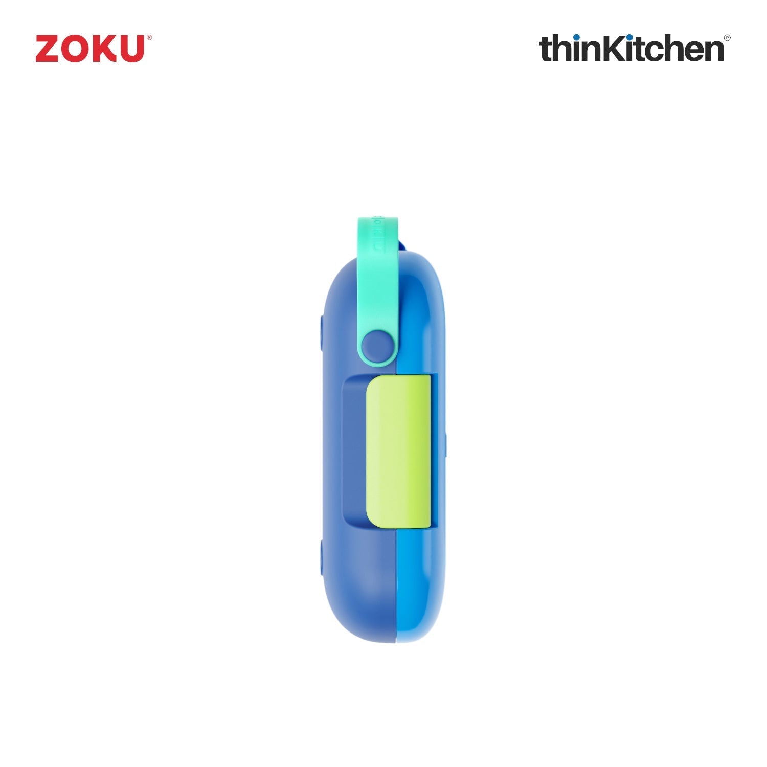 Zoku Combo sets of Dino Kids Flip Straw Bottle x  Neat Bento Box - 10