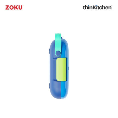 Zoku Combo sets of Dino Kids Flip Straw Bottle x  Neat Bento Box